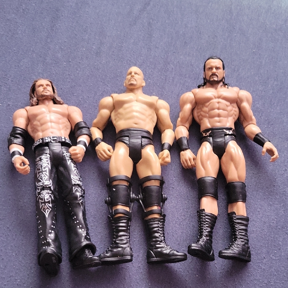 Wrestling Action Figures Set